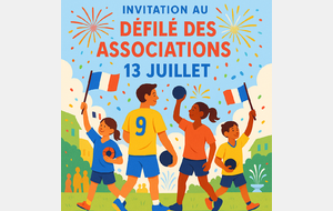 Défilé des associations du 13 juillet - Munster